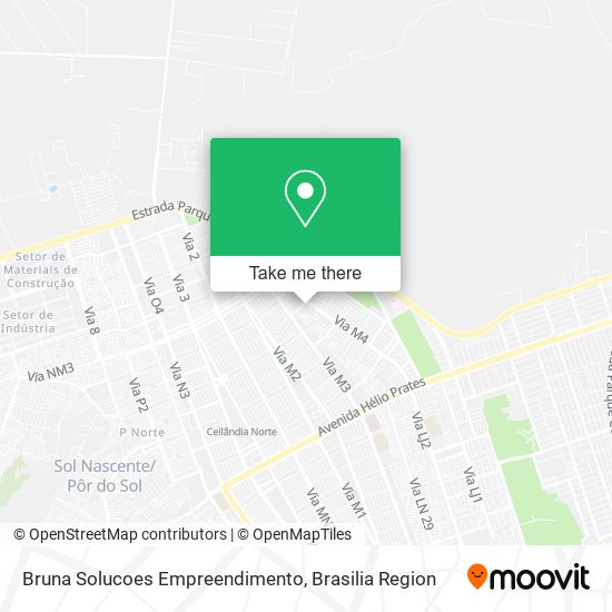 Mapa Bruna Solucoes Empreendimento