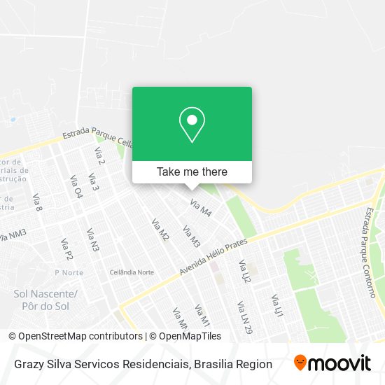 Grazy Silva Servicos Residenciais map