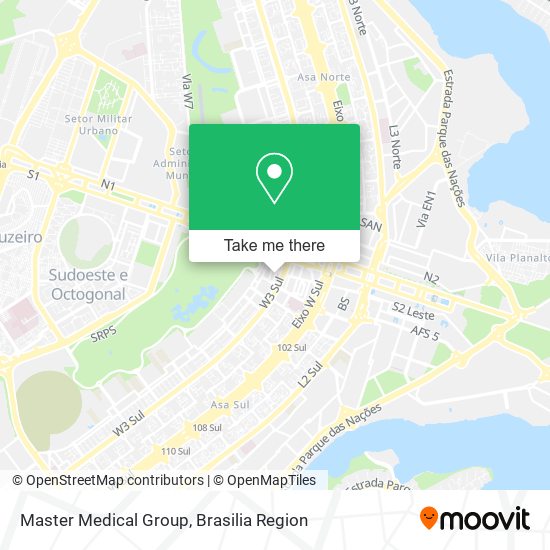 Master Medical Group map