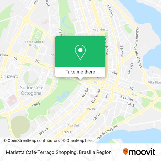 Marietta Café-Terraço Shopping map