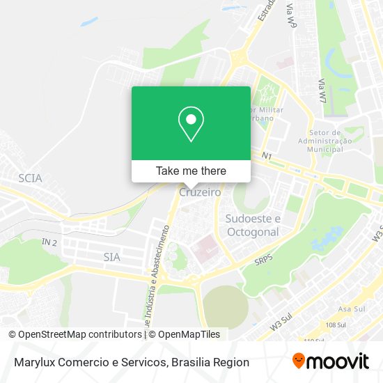 Marylux Comercio e Servicos map