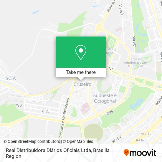 Real Distribuidora Diários Oficiais Ltda map