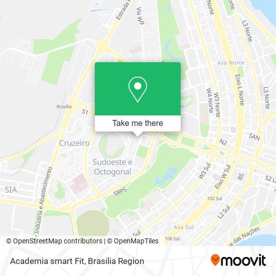 Academia smart Fit map