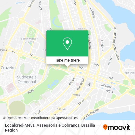 Localcred-Meval Assessoria e Cobrança map