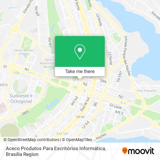 Aceco Produtos Para Escritórios Informática map