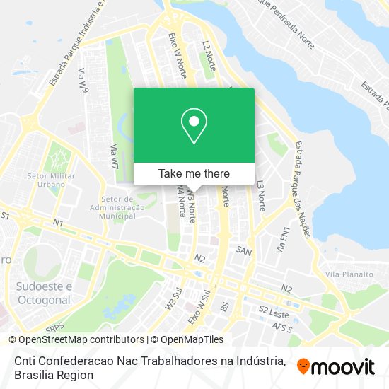 Cnti Confederacao Nac Trabalhadores na Indústria map