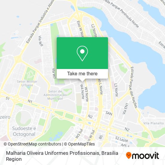 Malharia Oliveira Uniformes Profissionais map