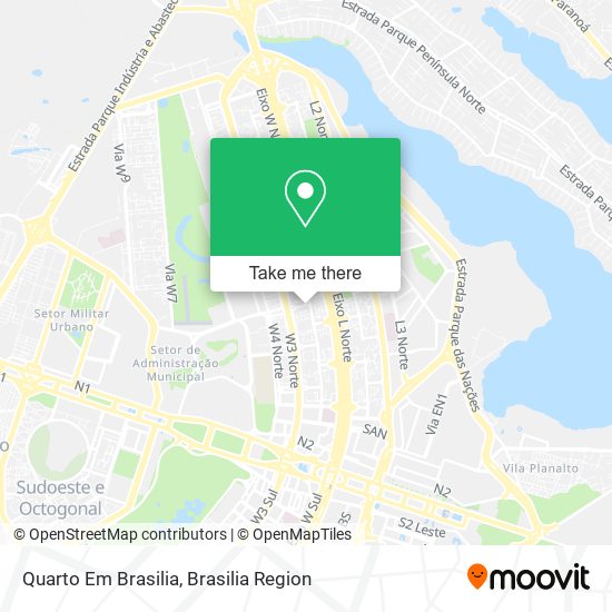 Quarto Em Brasilia map