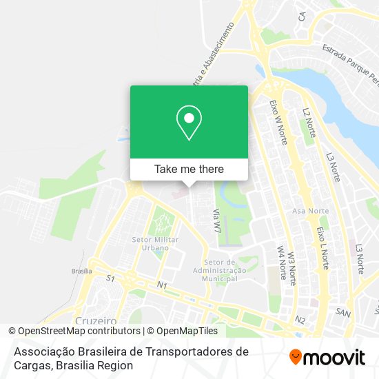 Mapa Associação Brasileira de Transportadores de Cargas