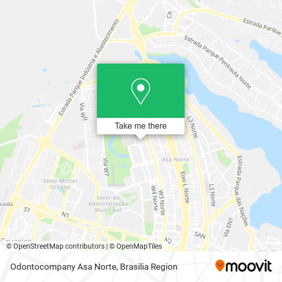 Odontocompany Asa Norte map