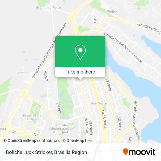 Boliche Luck Stricker map