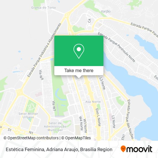 Estética Feminina, Adriana Araujo map
