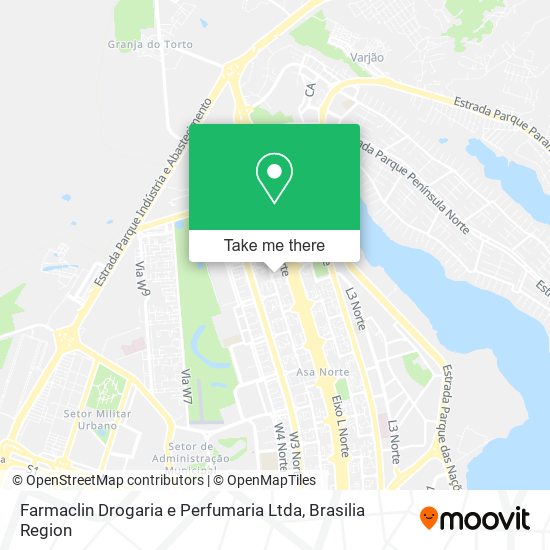 Farmaclin Drogaria e Perfumaria Ltda map