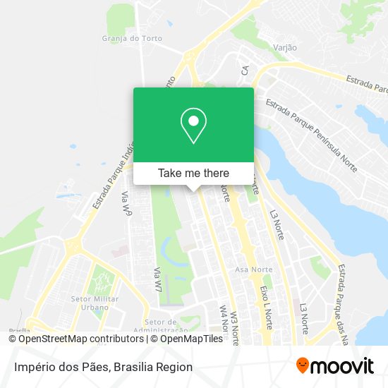 Império dos Pães map