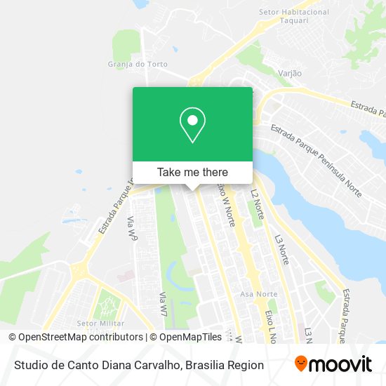 Studio de Canto Diana Carvalho map
