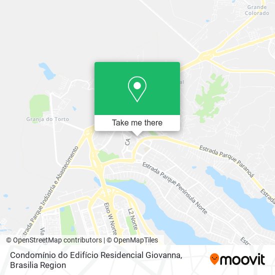 Condomínio do Edifício Residencial Giovanna map
