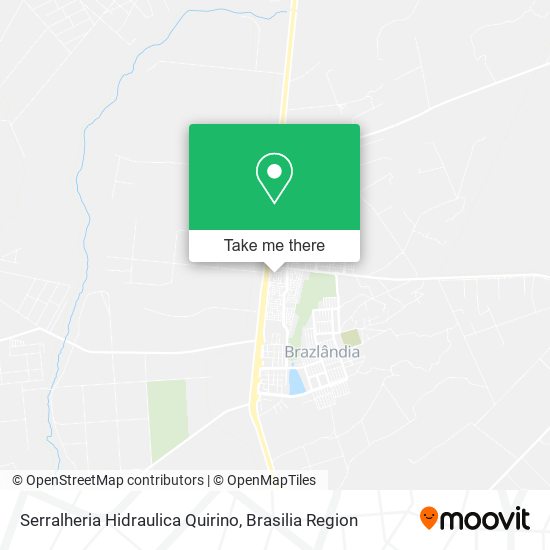 Mapa Serralheria Hidraulica Quirino
