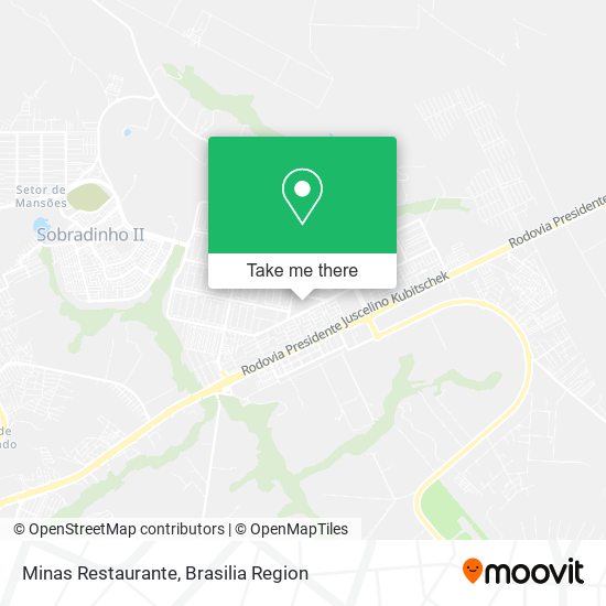 Mapa Minas Restaurante