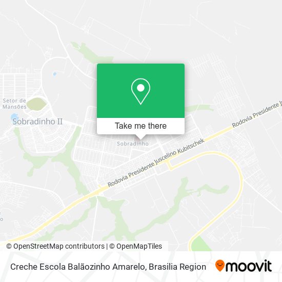 Creche Escola Balãozinho Amarelo map