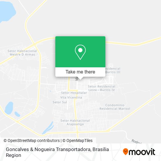 Goncalves & Nogueira Transportadora map