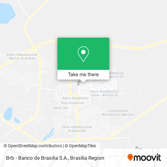 Mapa Brb - Banco de Brasilia S.A.