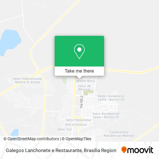 Galegos Lanchonete e Restaurante map