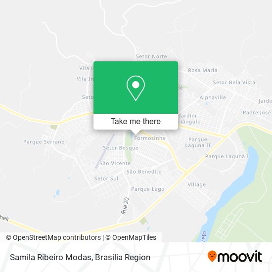 Samila Ribeiro Modas map