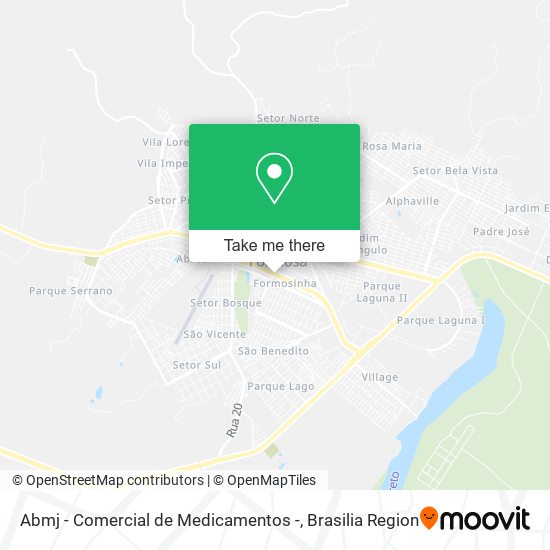 Abmj - Comercial de Medicamentos - map