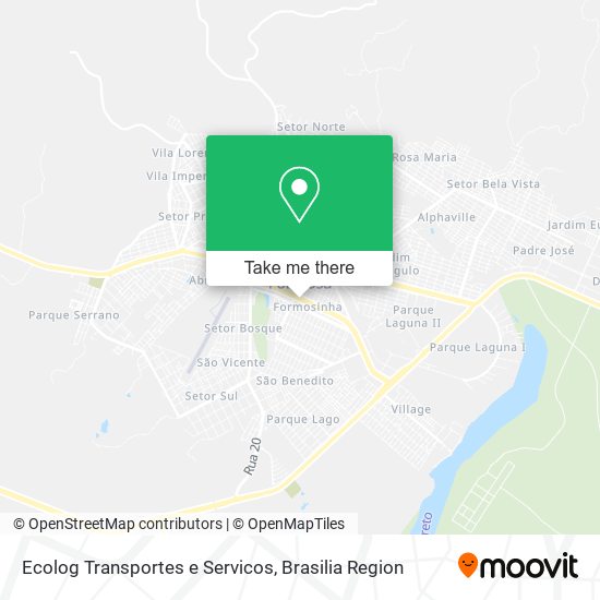 Ecolog Transportes e Servicos map