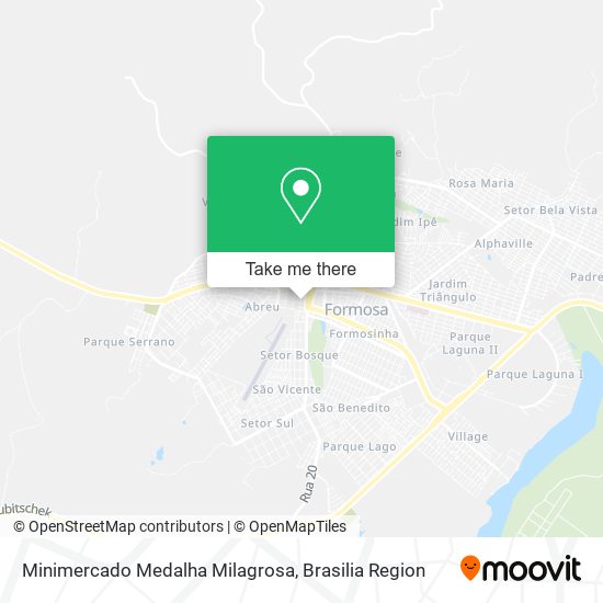 Minimercado Medalha Milagrosa map