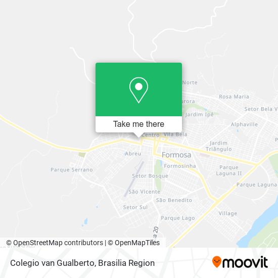 Colegio van Gualberto map