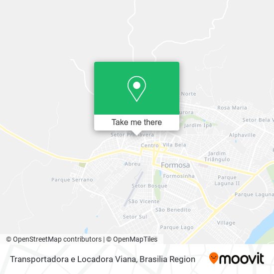 Transportadora e Locadora Viana map