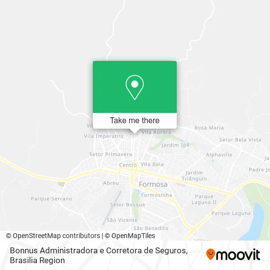 Bonnus Administradora e Corretora de Seguros map