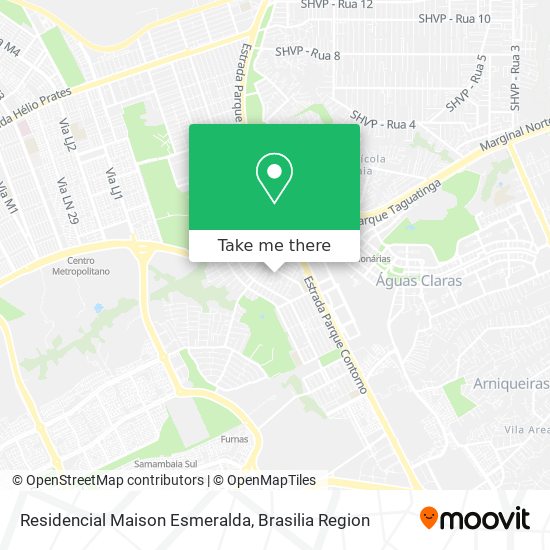 Residencial Maison Esmeralda map
