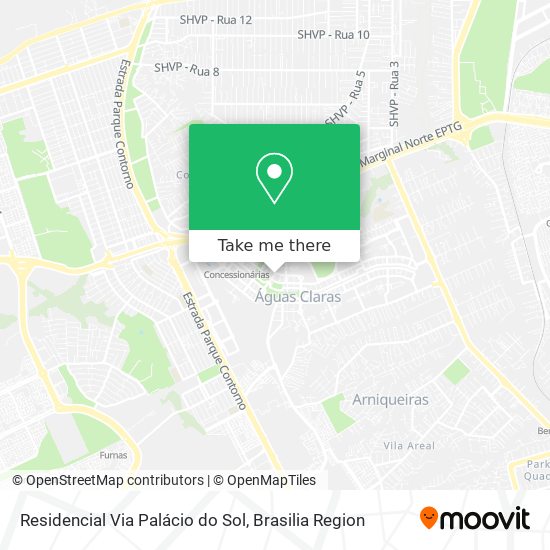 Residencial Via Palácio do Sol map