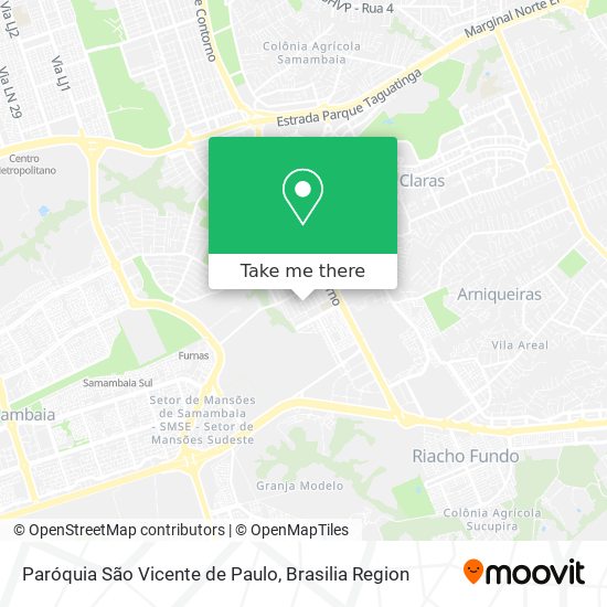 Paróquia São Vicente de Paulo map
