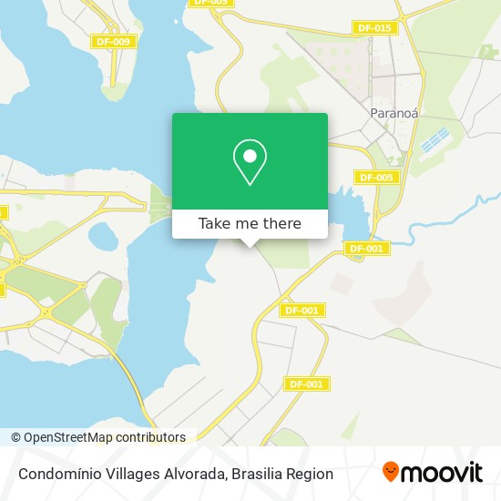 Condomínio Villages Alvorada map