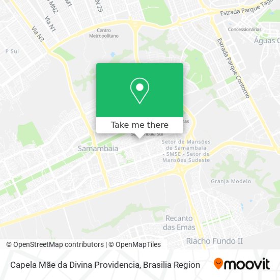 Capela Mãe da Divina Providencia map
