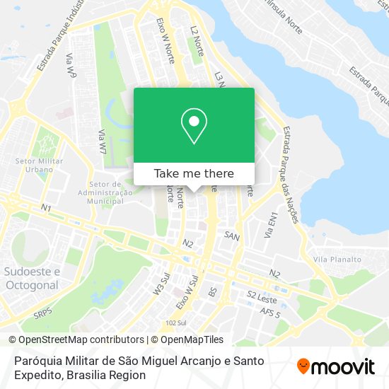 Paróquia Militar de São Miguel Arcanjo e Santo Expedito map