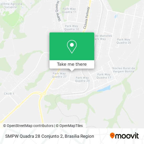SMPW Quadra 28 Conjunto 2 map