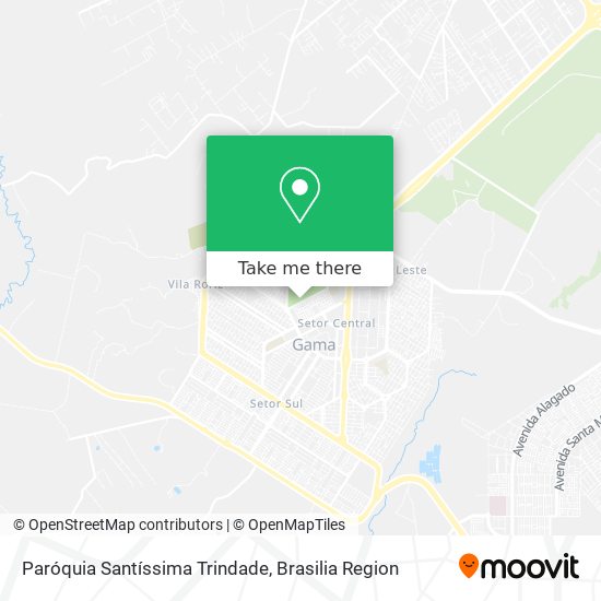 Paróquia Santíssima Trindade map