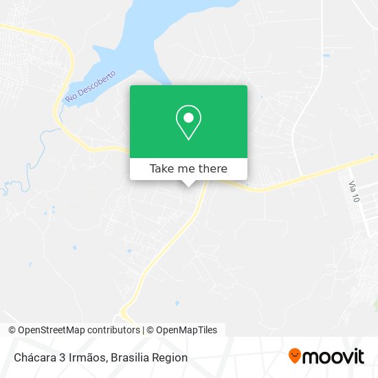 Chácara 3 Irmãos map
