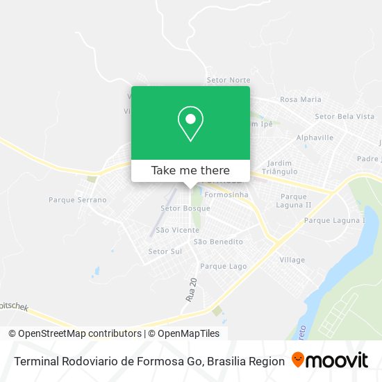 Terminal Rodoviario de Formosa Go map