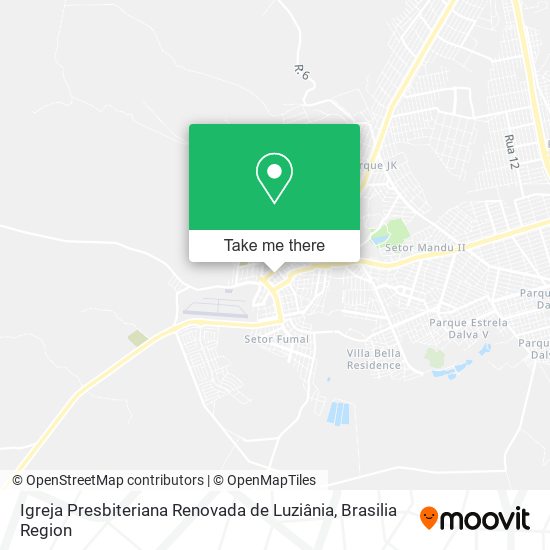 Igreja Presbiteriana Renovada de Luziânia map
