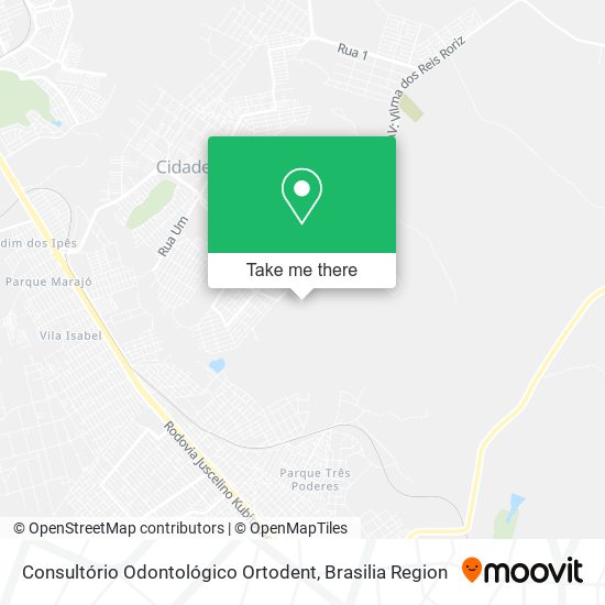 Consultório Odontológico Ortodent map