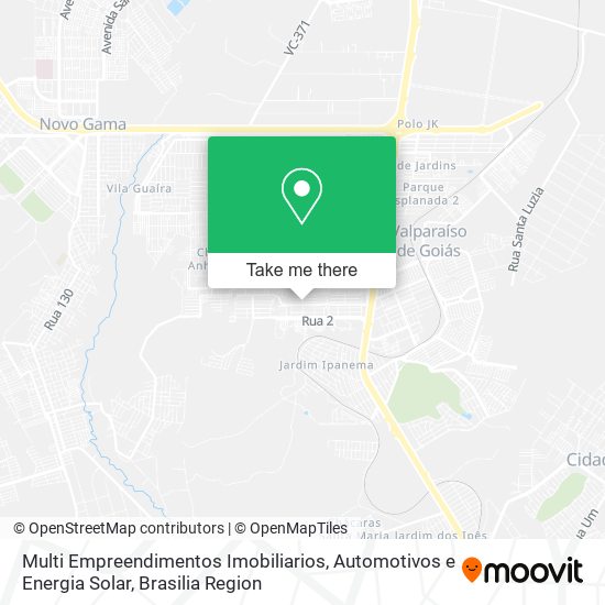 Mapa Multi Empreendimentos Imobiliarios, Automotivos e Energia Solar