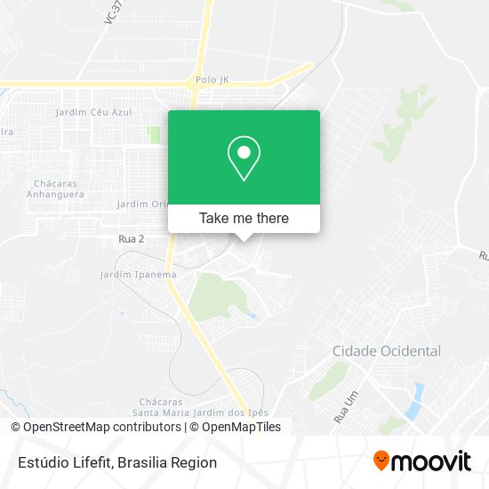 Estúdio Lifefit map