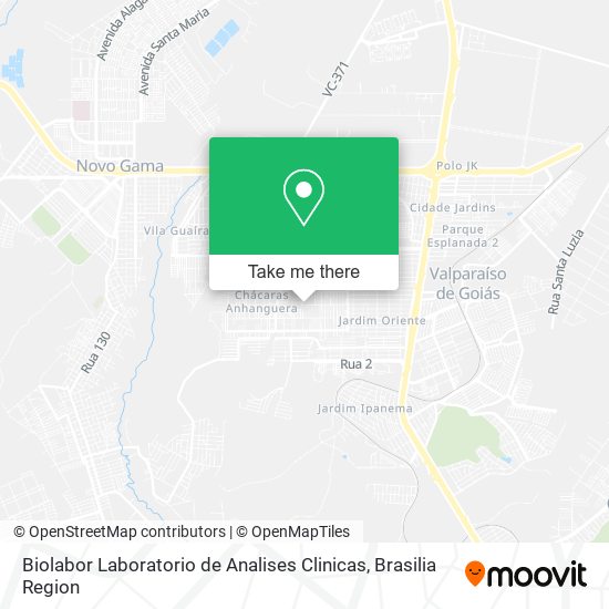 Biolabor Laboratorio de Analises Clinicas map