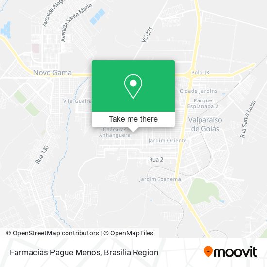 Farmácias Pague Menos map