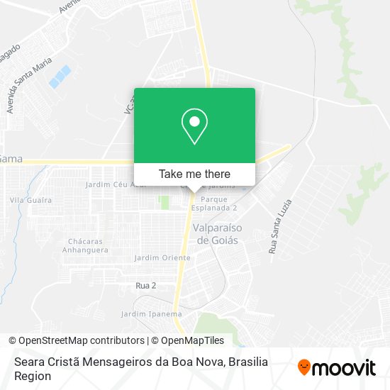 Seara Cristã Mensageiros da Boa Nova map